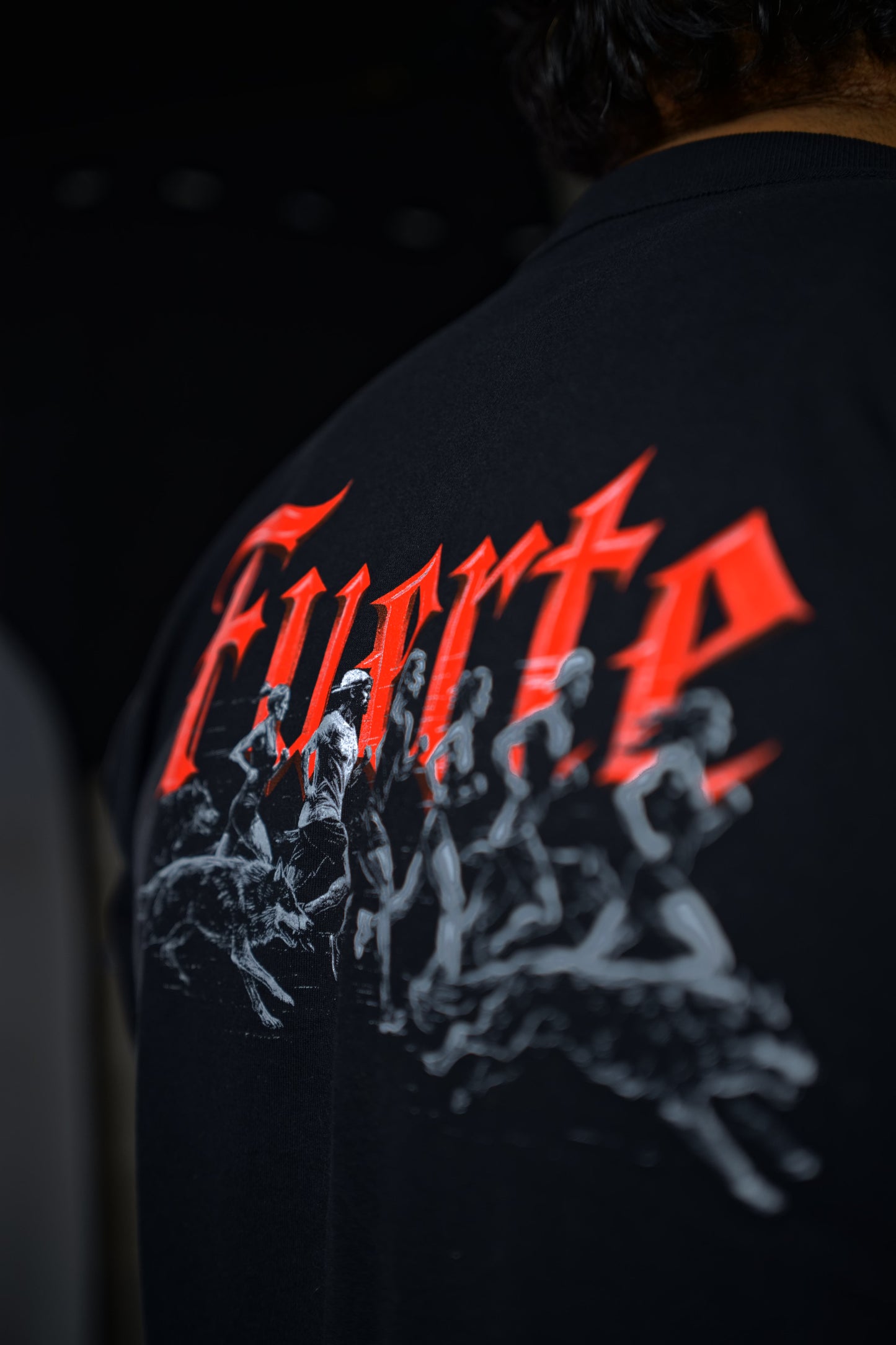 'Running with the Wolves' Oversized T-Shirt